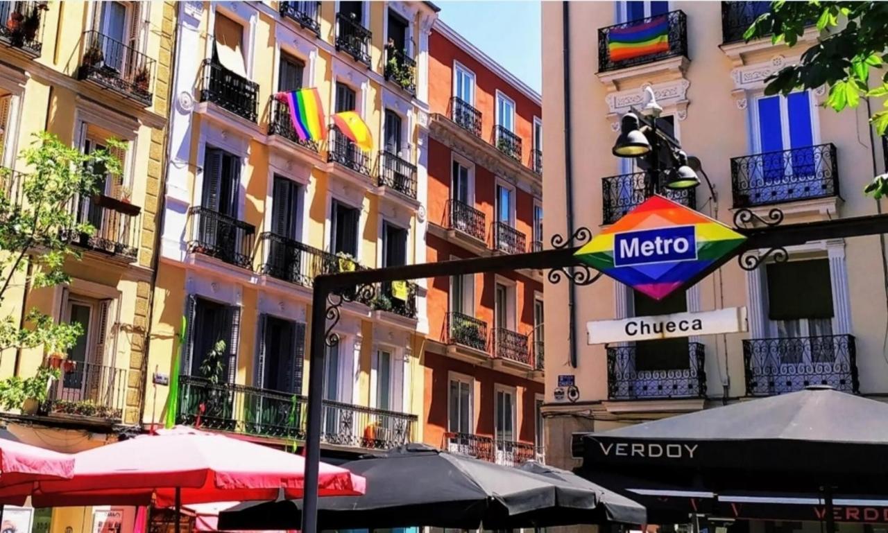 Downtown Apt 1Hab Para 4Pax En La Plaza De Chueca Madrid Eksteriør billede